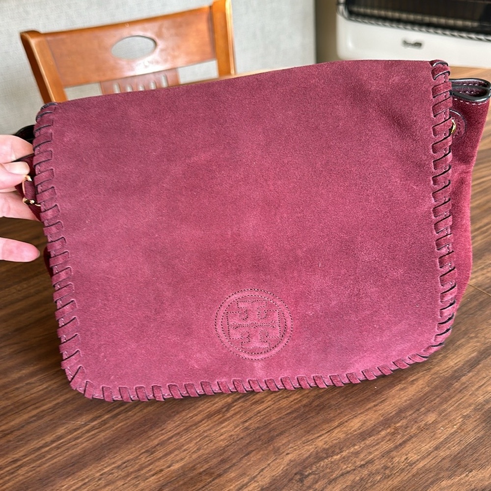 NWOT never worn Tory Burch Marion shoulder bag